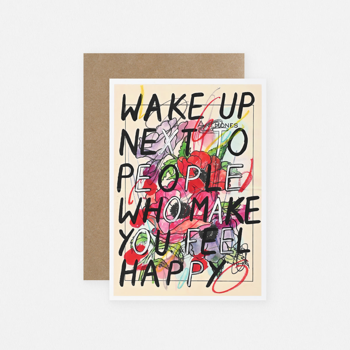 Olive Press Wake Up Greeting Card