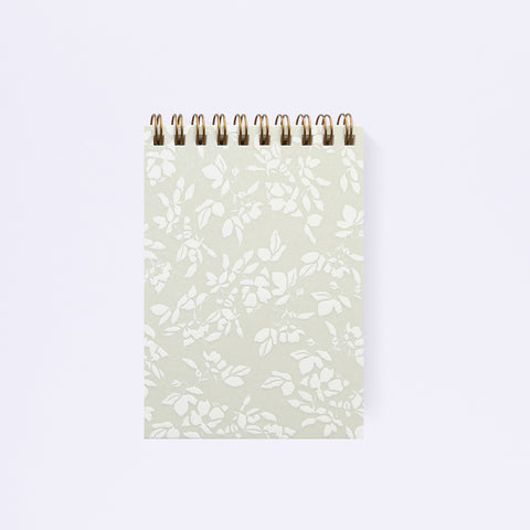 Papel & Co. Floral Letterpress Mini Notebook | Sage Green Or Lilac Sage Green