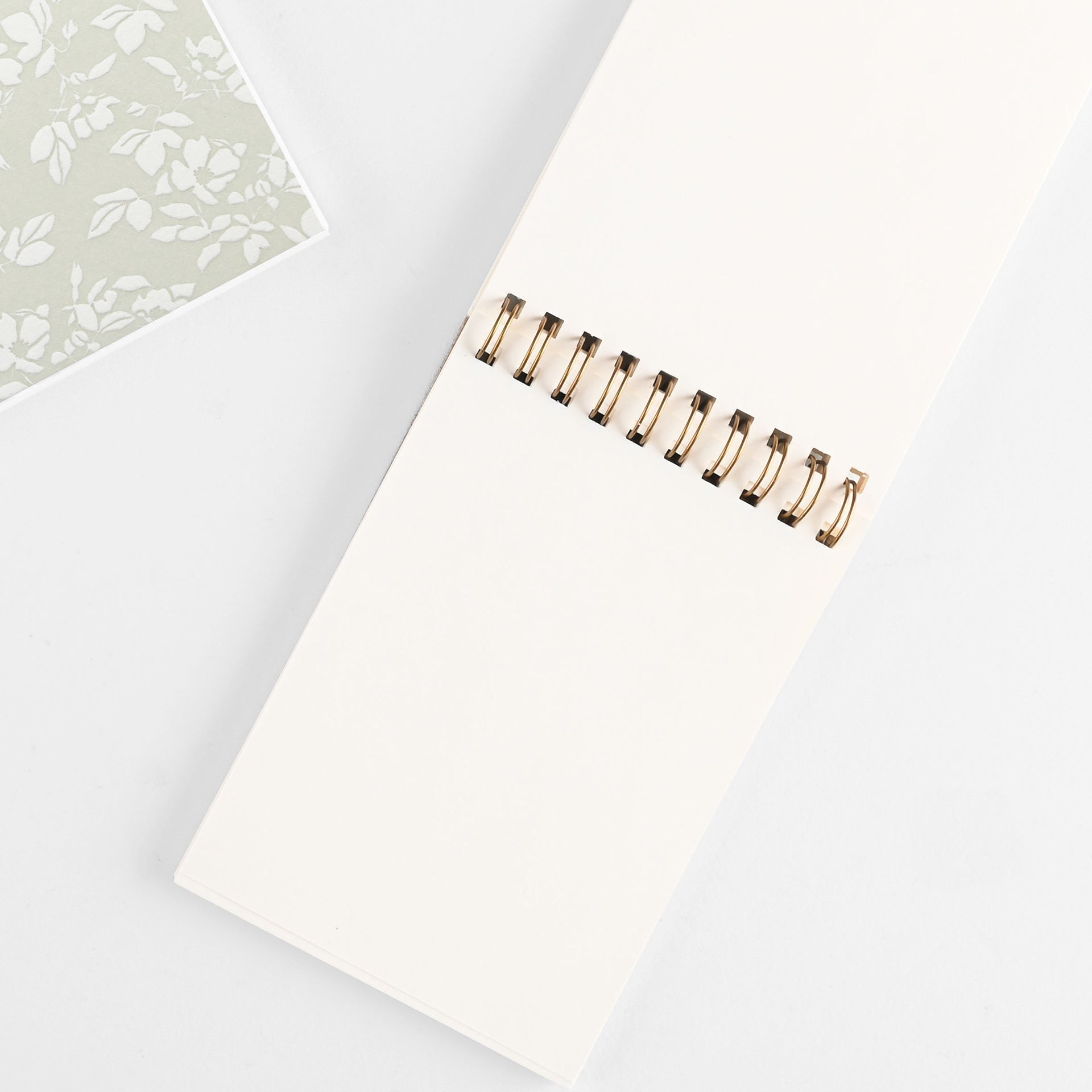 Papel & Co. Floral Letterpress Mini Notebook | Sage Green Or Lilac 