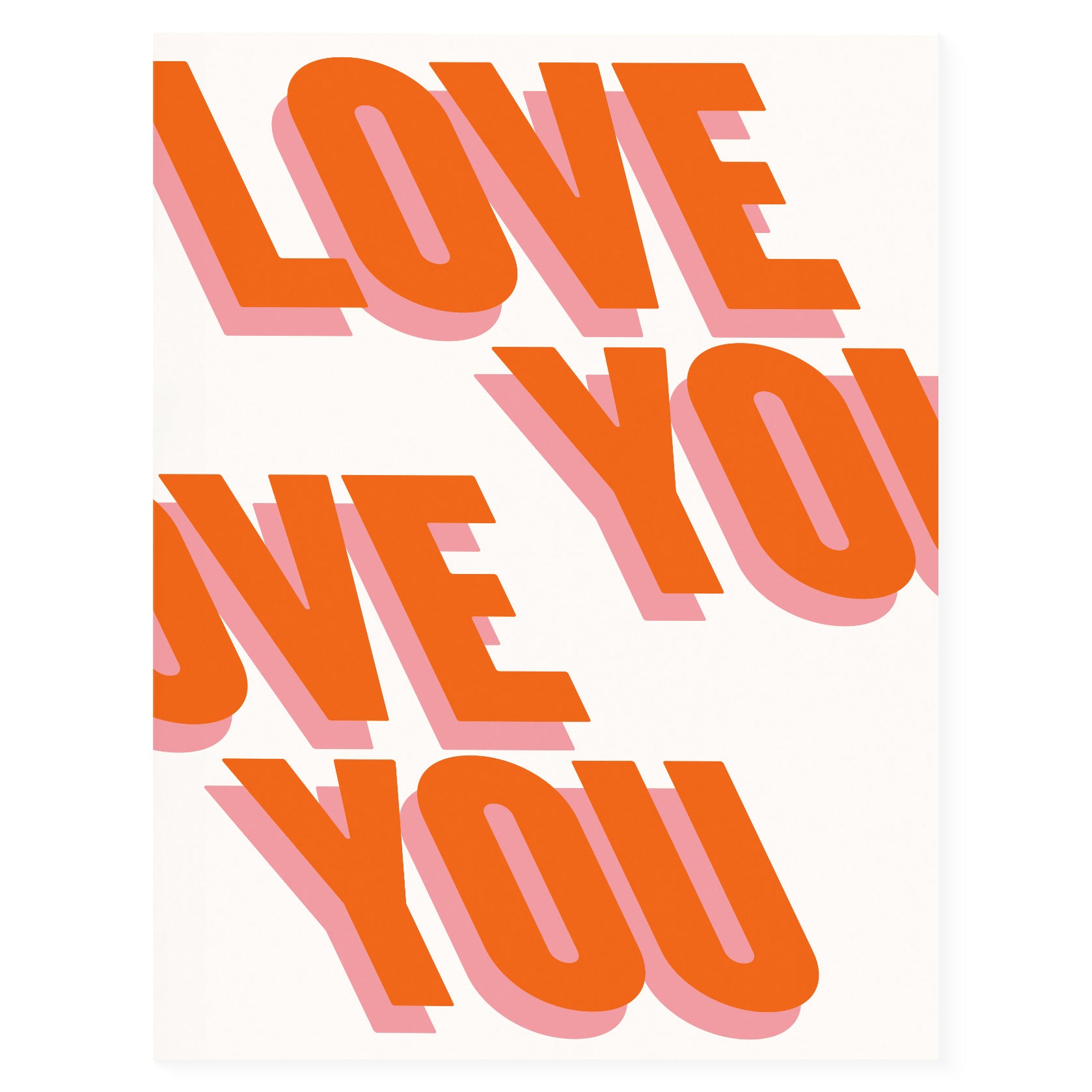 paper&stuff Love You X 2 Greeting Card 