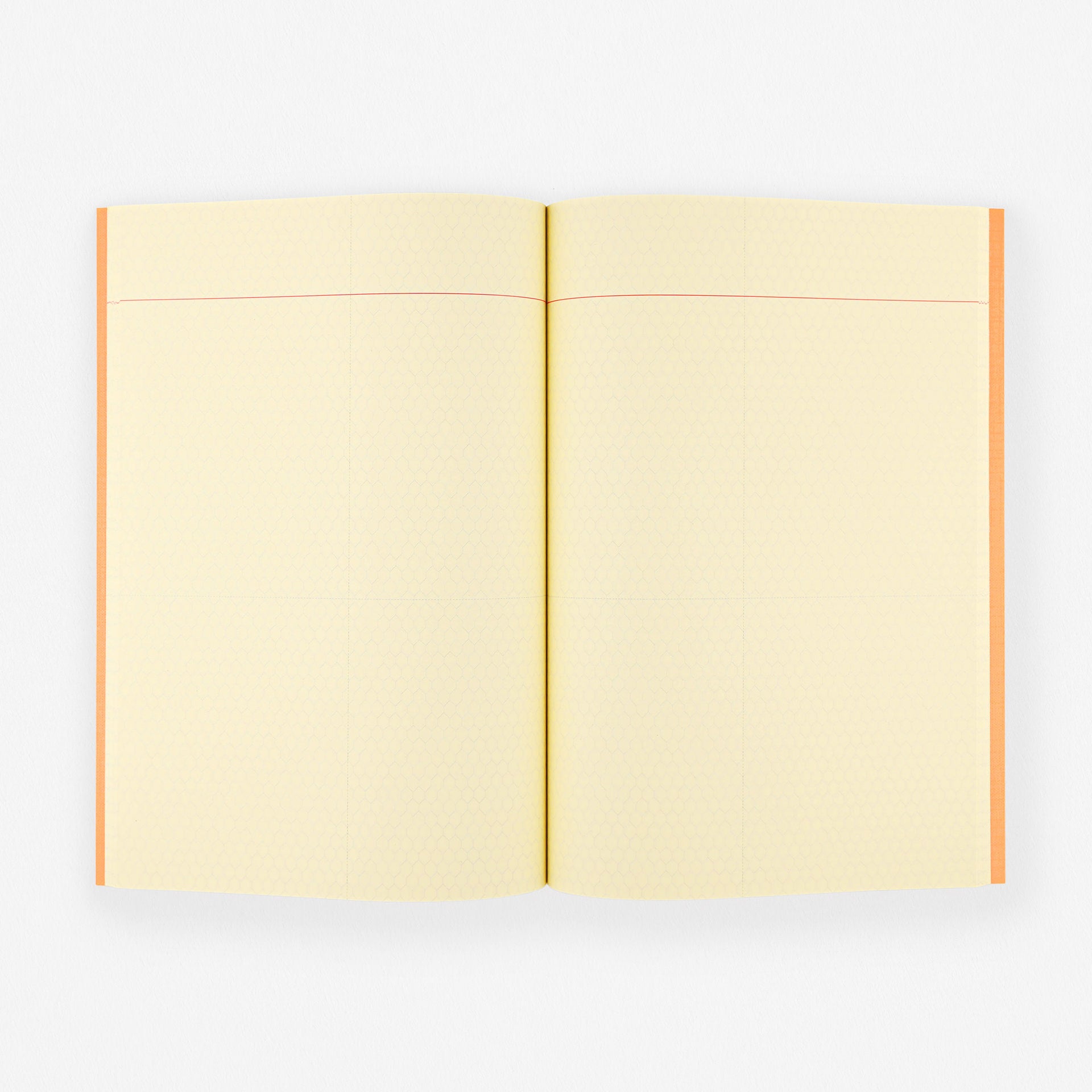 Paperways Large Notebook Hexagon Yellow 