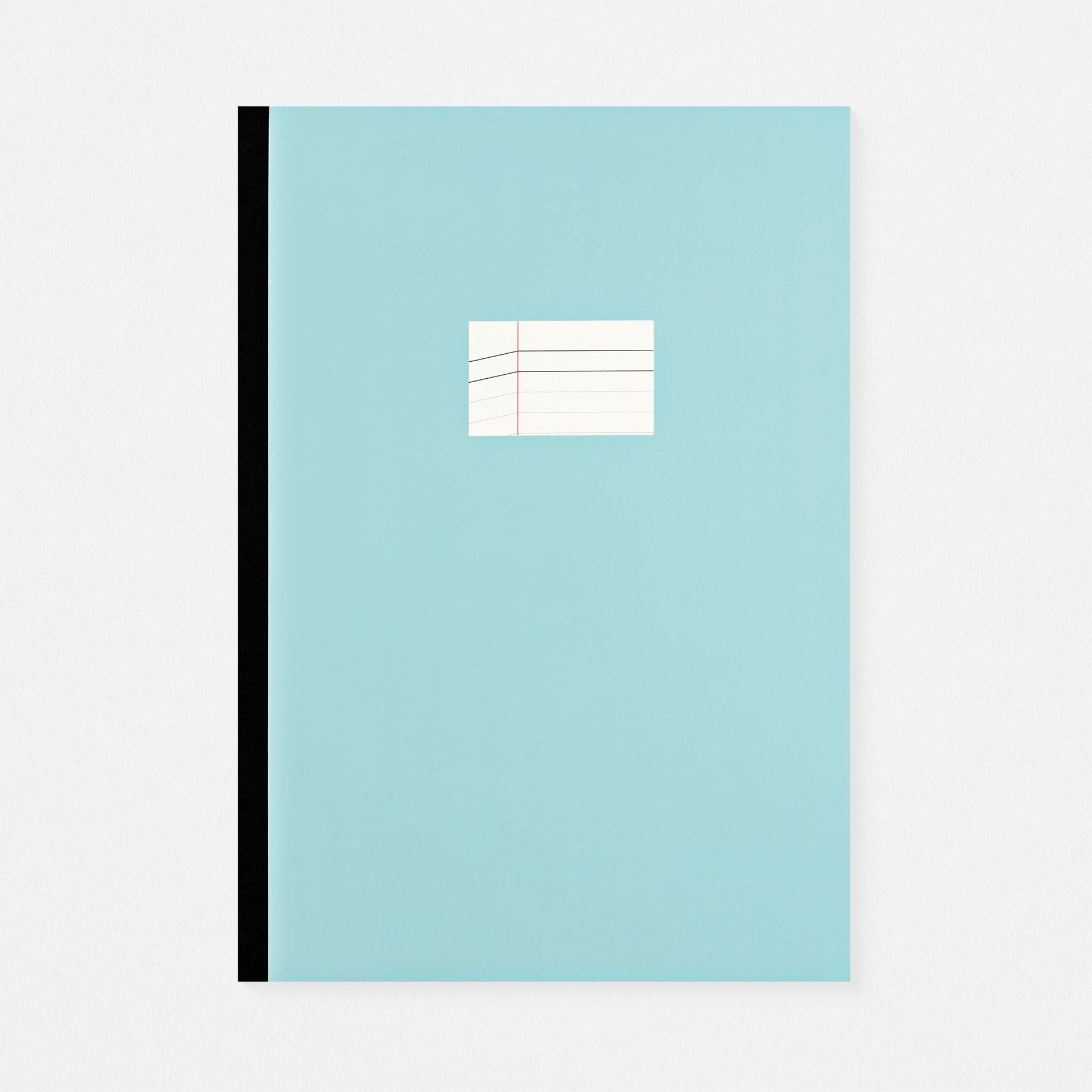 Paperways Large Notebook Ruled & Folded Skyblue 