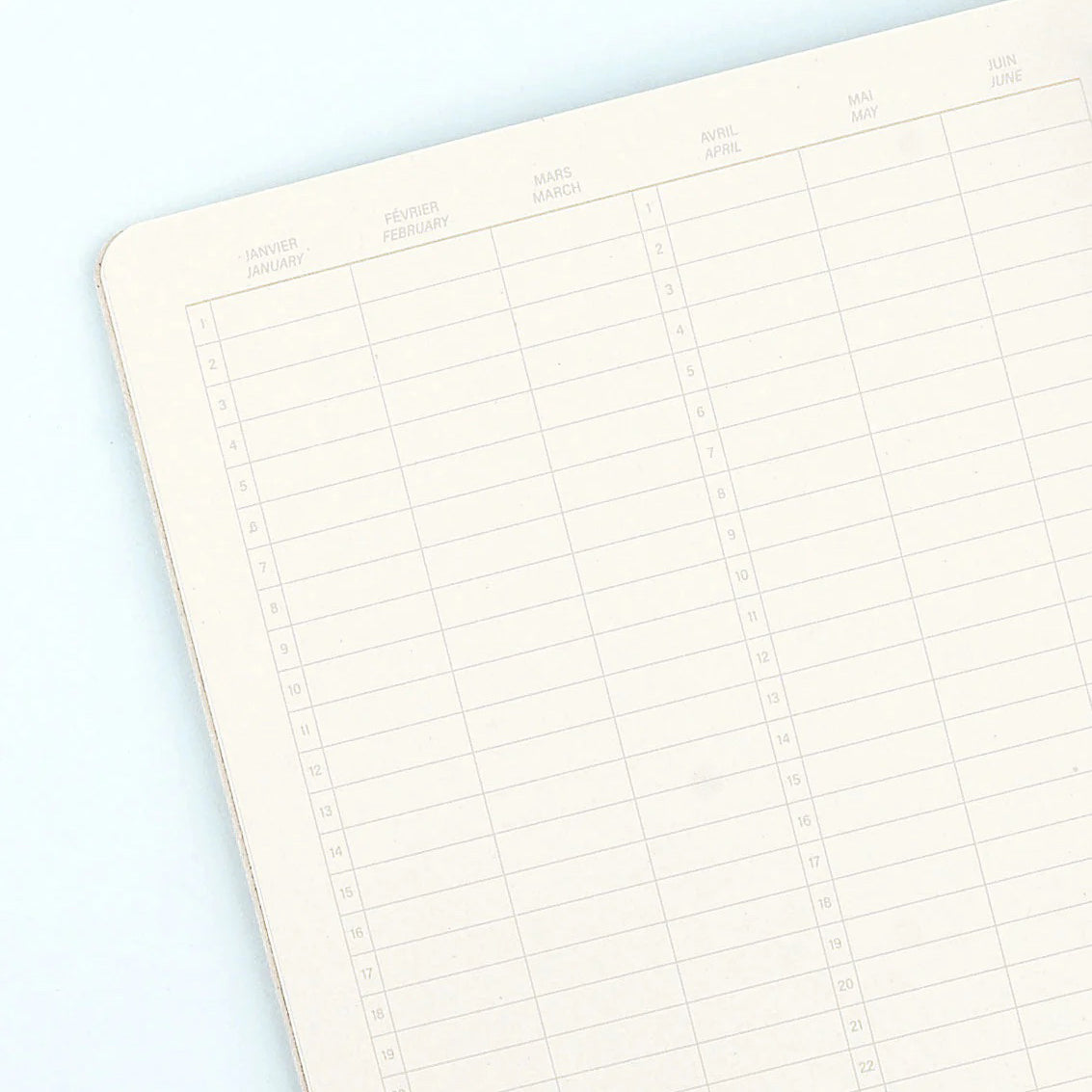 Papier Tigre Air Du Soir Notebook A5 Dot Grid 