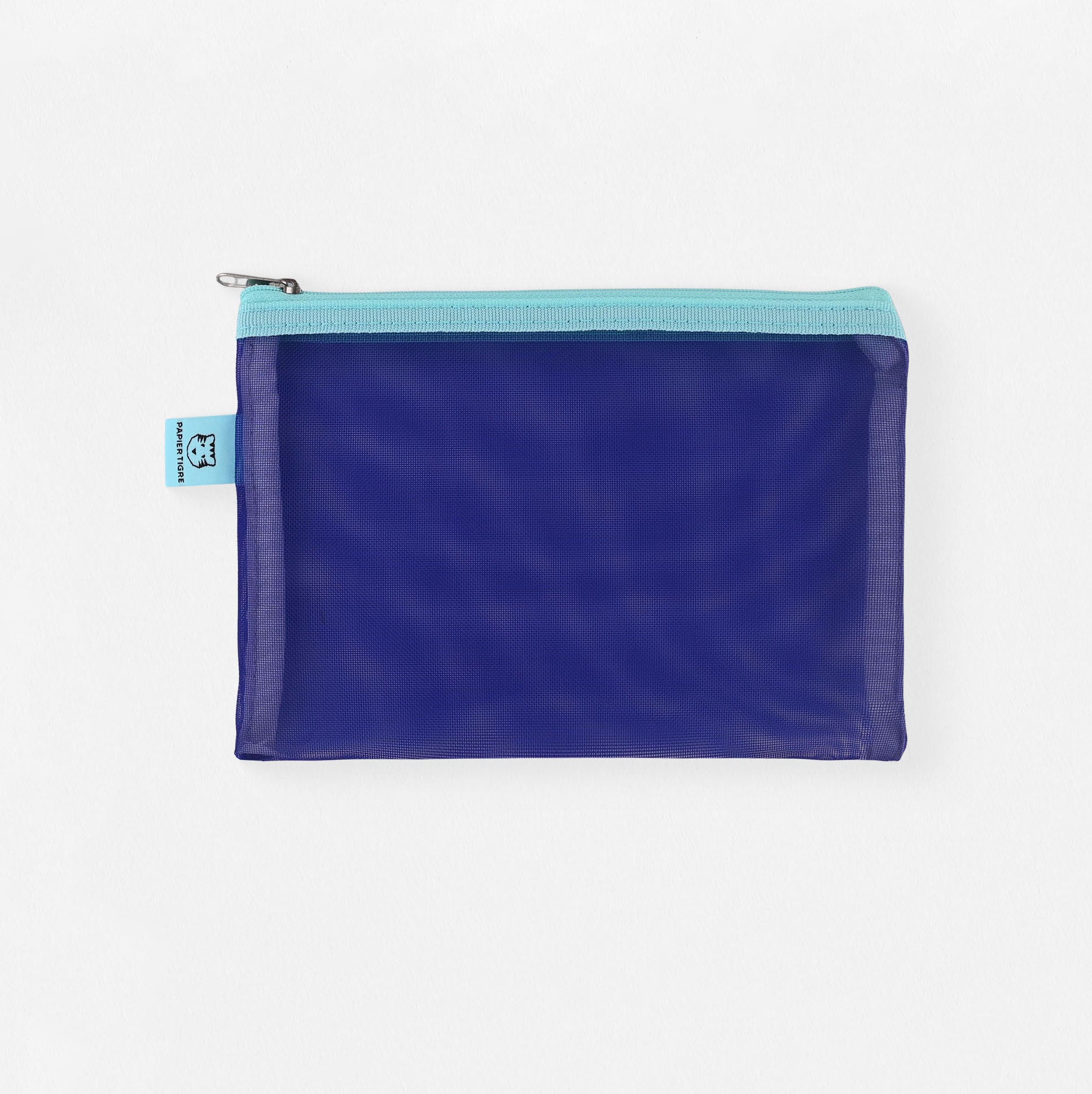 Papier Tigre Small Mesh Pouch Cobalt 