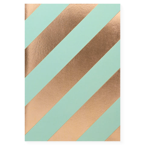 Pavilion Graphic Striped Greeting Card 