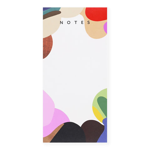 Pavilion Abstract Art List Notepad