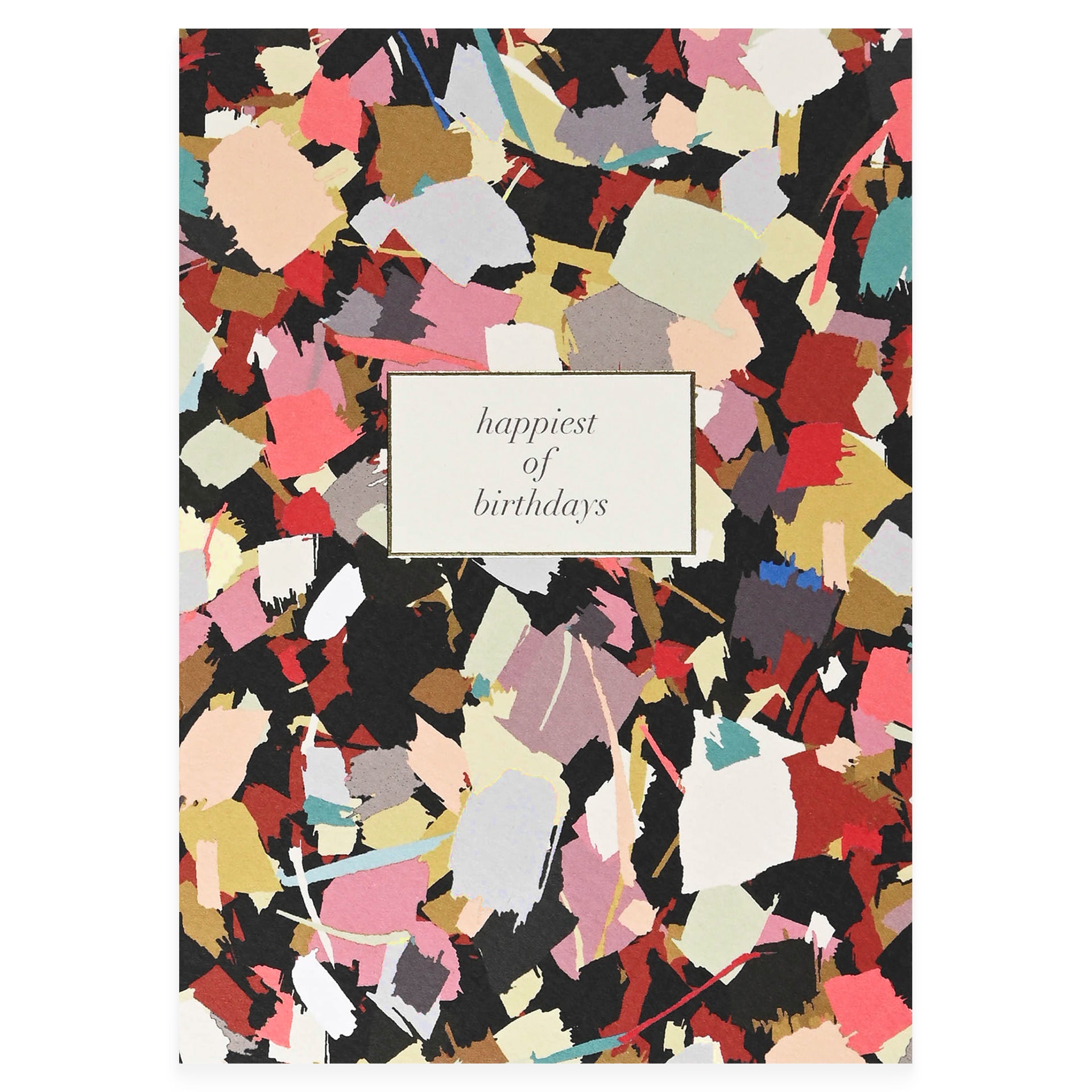 Pavilion Swatch Blip Happiest of Birthdays Greeting Card 