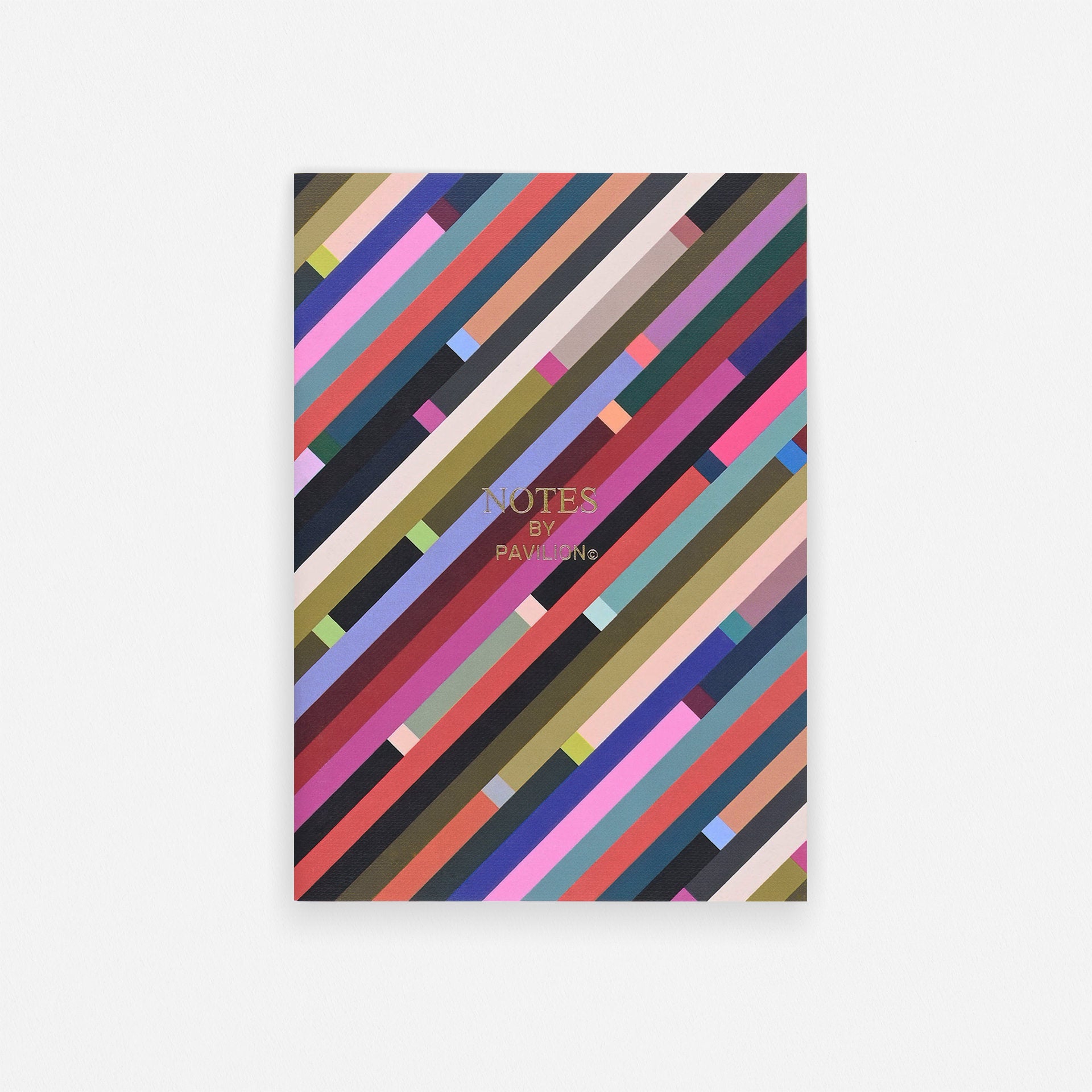 Pavilion Stripes "Notes" Pocket Notebook 