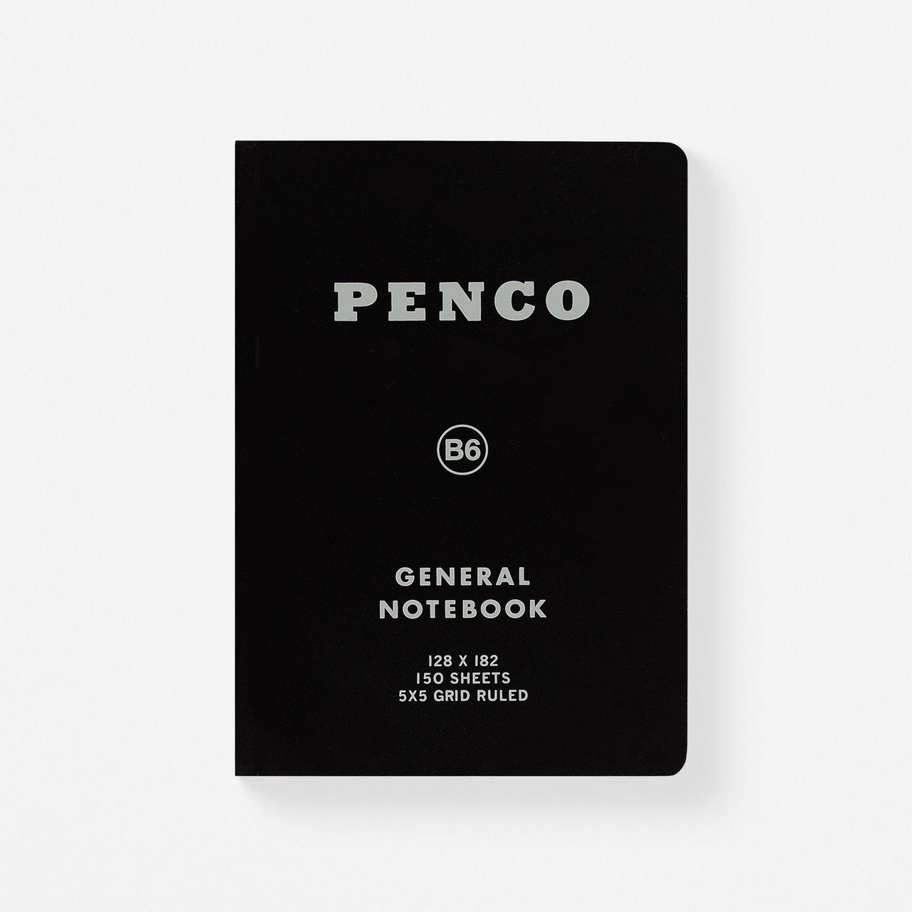 Hightide Penco General Notebook Grid B6 5 Colors
