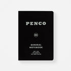 Hightide Penco General Notebook Grid B6 | 5 Colors Black