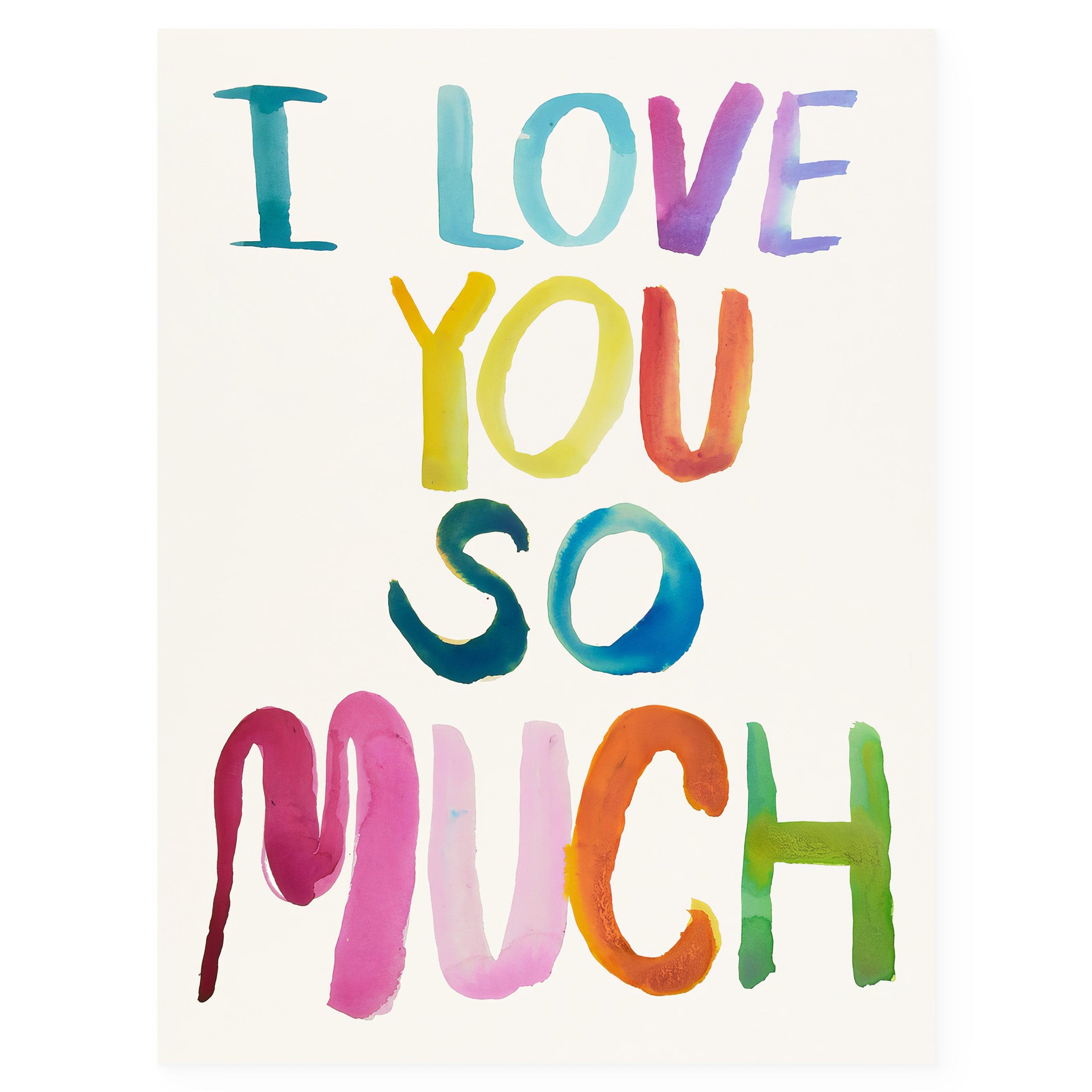 People I've Loved I Love You So Much Greeting Card