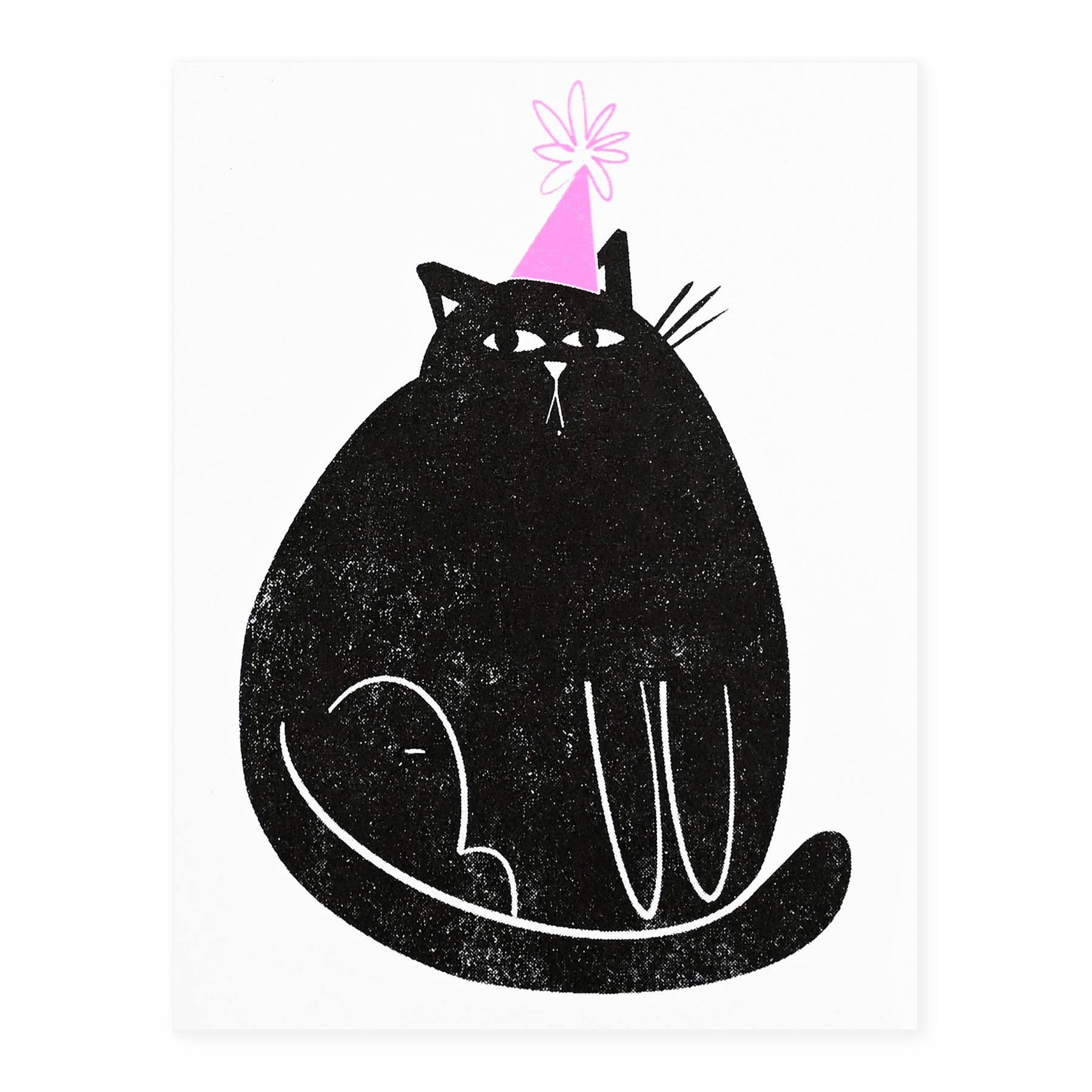 Party Cat Birthday Card