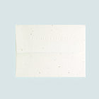 Seedlings Sending You Strength Greeting Card With Plantable Envelope 