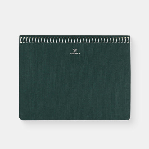 Postalco Hunter Green Notebook Pingraph A5 