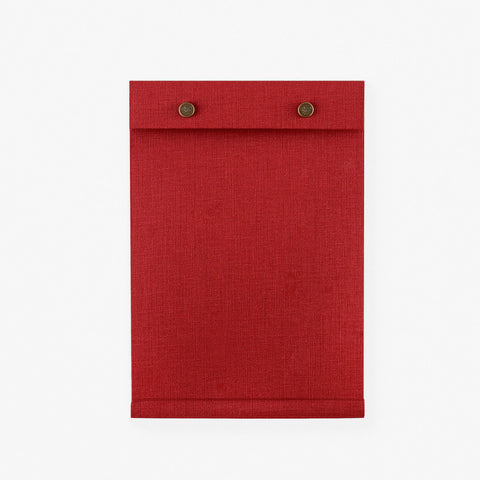 Postalco Snap Pad SQ Signal Red | A5 or A4 A5 snap pad