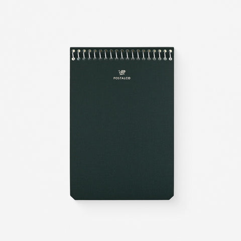 Postalco Dark Green Notebook Pingraph A6