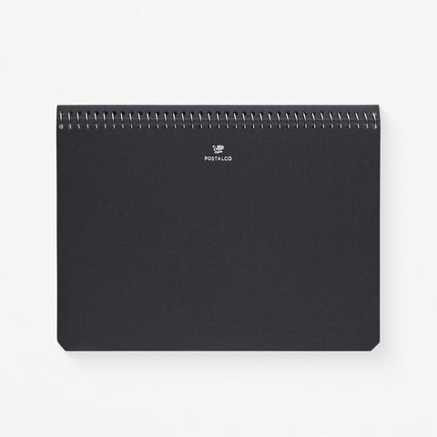 Postalco Faded Black Notebook Pingraph A5 
