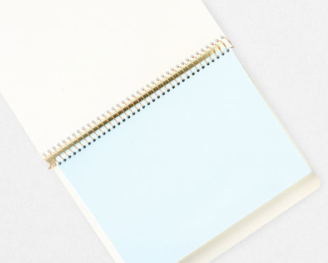 null Dark Blue Pingraph Notebook A5 