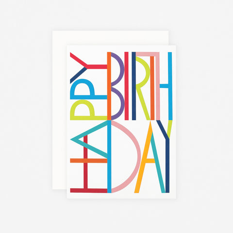 R. Nichols Happy Birthday Greeting Card