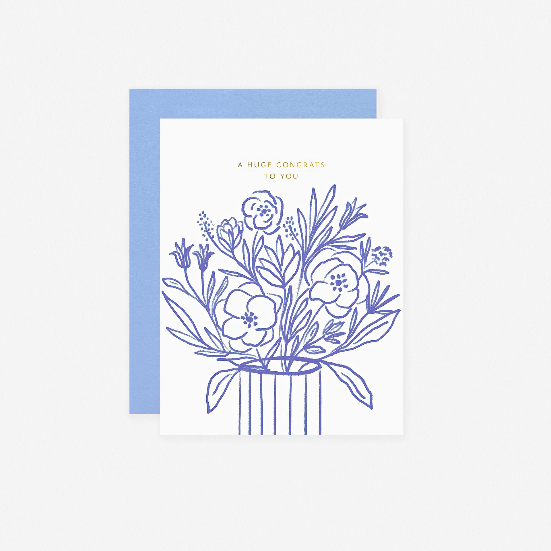 Congrats Bouquet Greeting Card