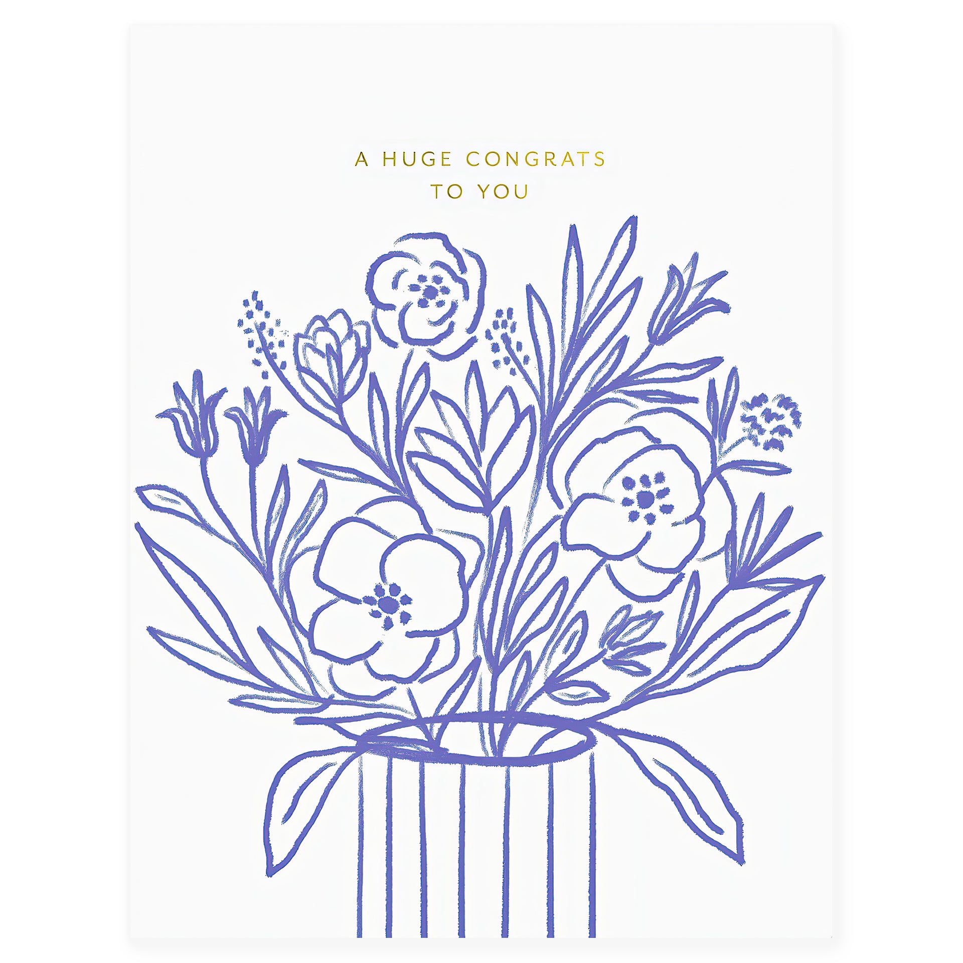 Congrats Bouquet Greeting Card