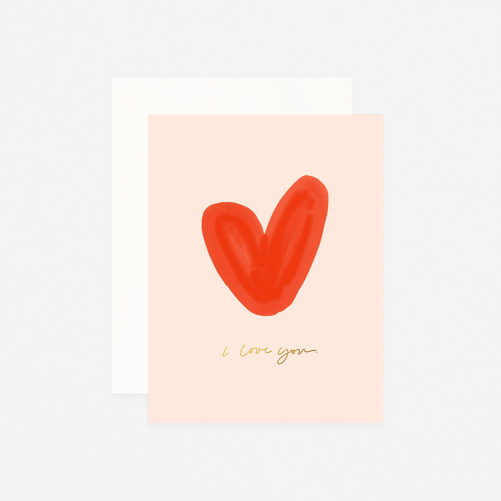 I Love You Heart Greeting Card