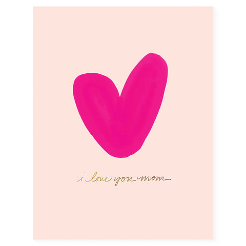 Ramona & Ruth Mom Heart Mother's Day Card 
