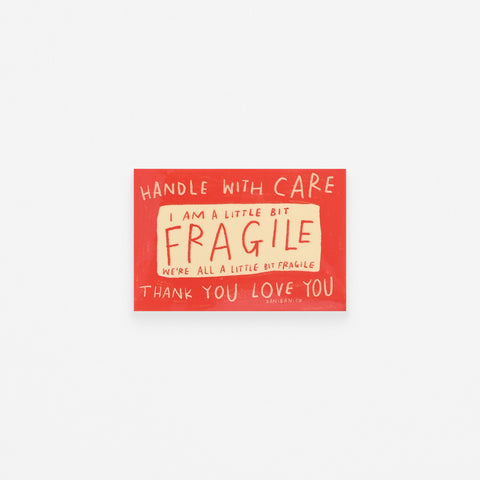 Rani Ban Co A Little Bit Fragile Sticker