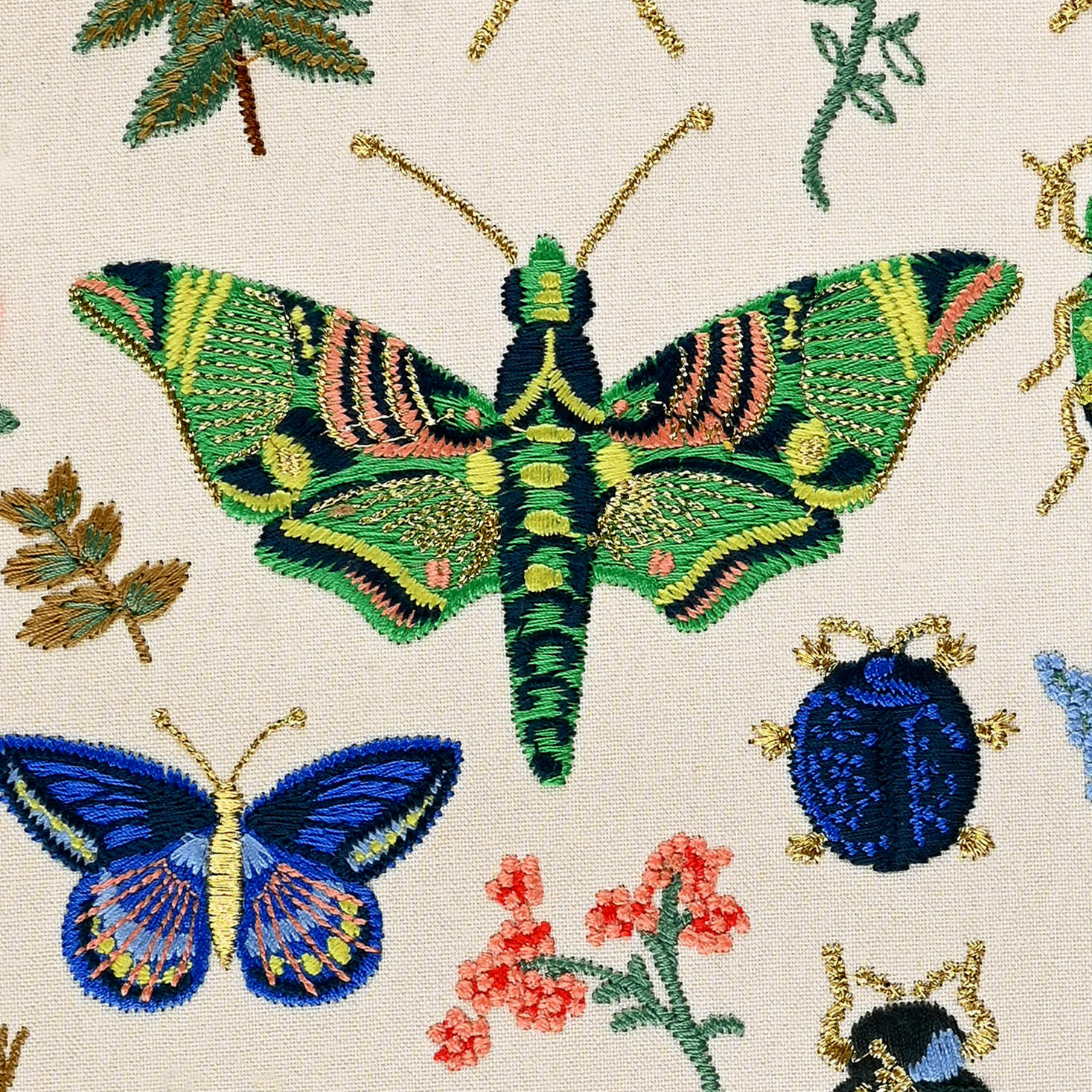 Rifle Paper Co. Curio Embroidered Fabric Sketchbook 