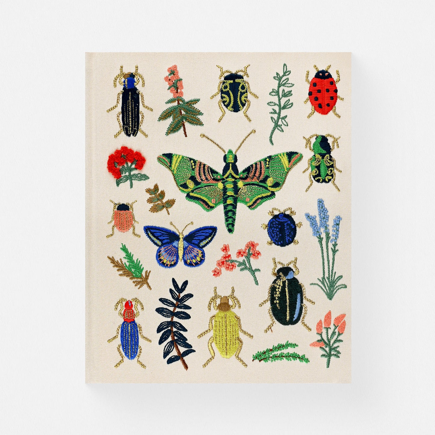 Rifle Paper Co. Curio Embroidered Fabric Sketchbook 