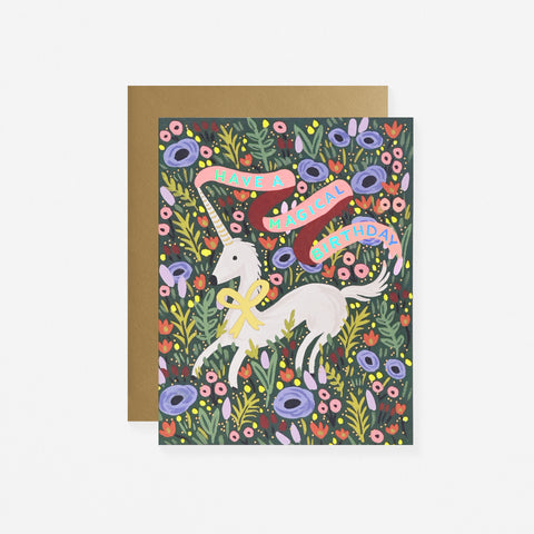 Rifle Paper Co. Magical Birthday Greeting Card 