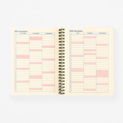 Delfonics Rollbahn 2026 Monthly Planner Flash N° 1 | Medium Or Large