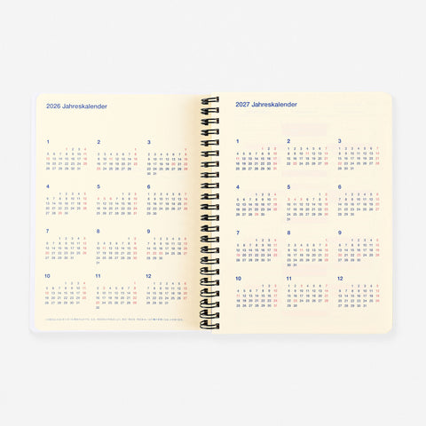 Delfonics Rollbahn 2026 Monthly Planner Flash N° 2 | Medium Or Large