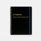 Delfonics Rollbahn Notebook Large Or A5 | 9 Colors Large (5.5 x 7") / Black