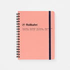 Delfonics Rollbahn Notebook Small, Large Or A5 | 9 Colors Blush Pink / Small (4.5 x 5.5")