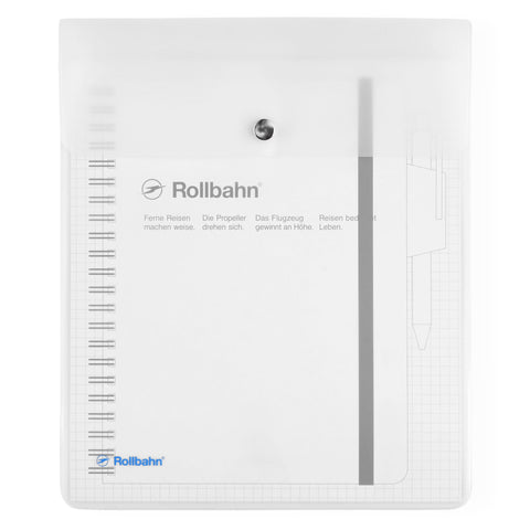 Rollbahn Clear Vinyl Pouch | Large Or A5