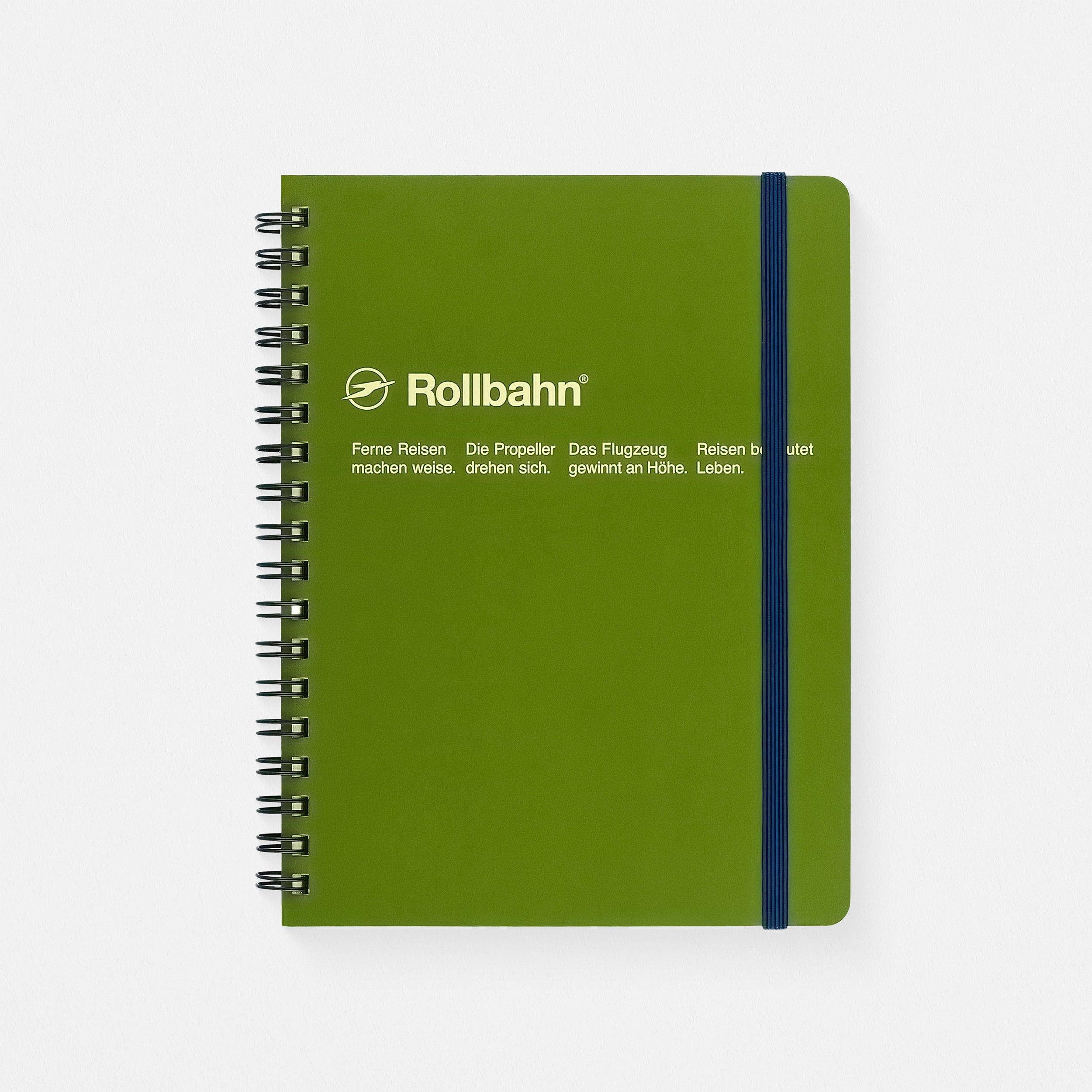 Delfonics Rollbahn Notebook Small, Large Or A5 | 9 Colors Olive / Small (4.5 x 5.5")