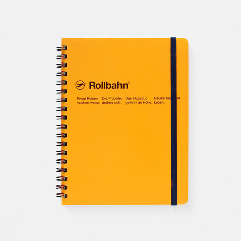 Delfonics Rollbahn Notebook Large Or A5 | 9 Colors Large (5.5 x 7") / Yellow