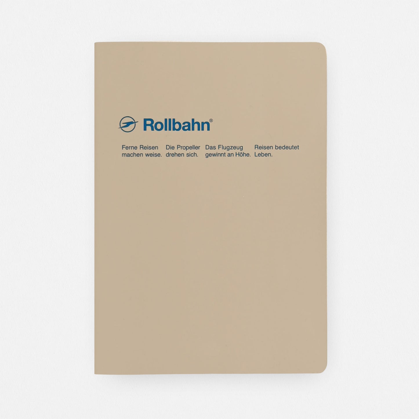 Delfonics Rollbahn "Note" Notebook Pocket, Large, A5 Or Extra Large  | 10 Colors Greige / Pocket A6 ( 4 x 6")