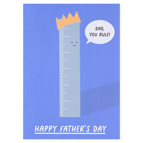 Rumble Cards Dad You Rule Father's Day Card