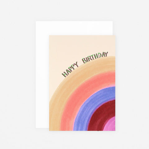Rainbow Birthday Card