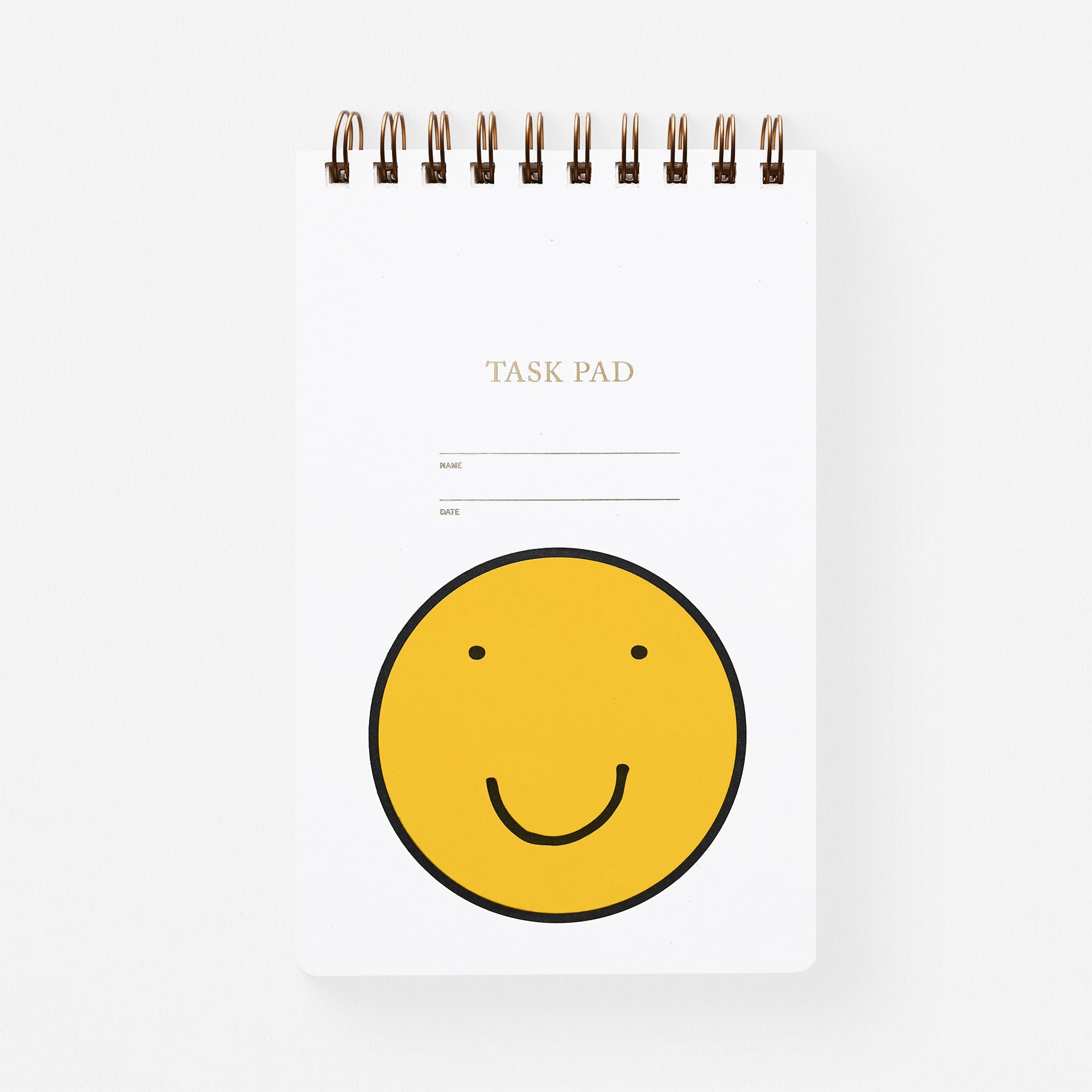 Shorthand Press Task Pad Notebook Smiley Face Limited Edition