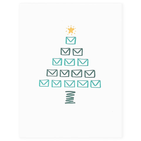 Ink Meets Paper Snail Mail Holiday Card 