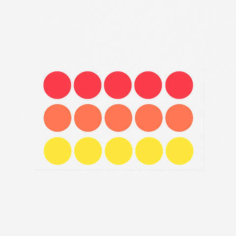 Stalogy Circular Washi Tape Patches Shuffle Fine | 8mm, 16mm Or 20mm 20mm