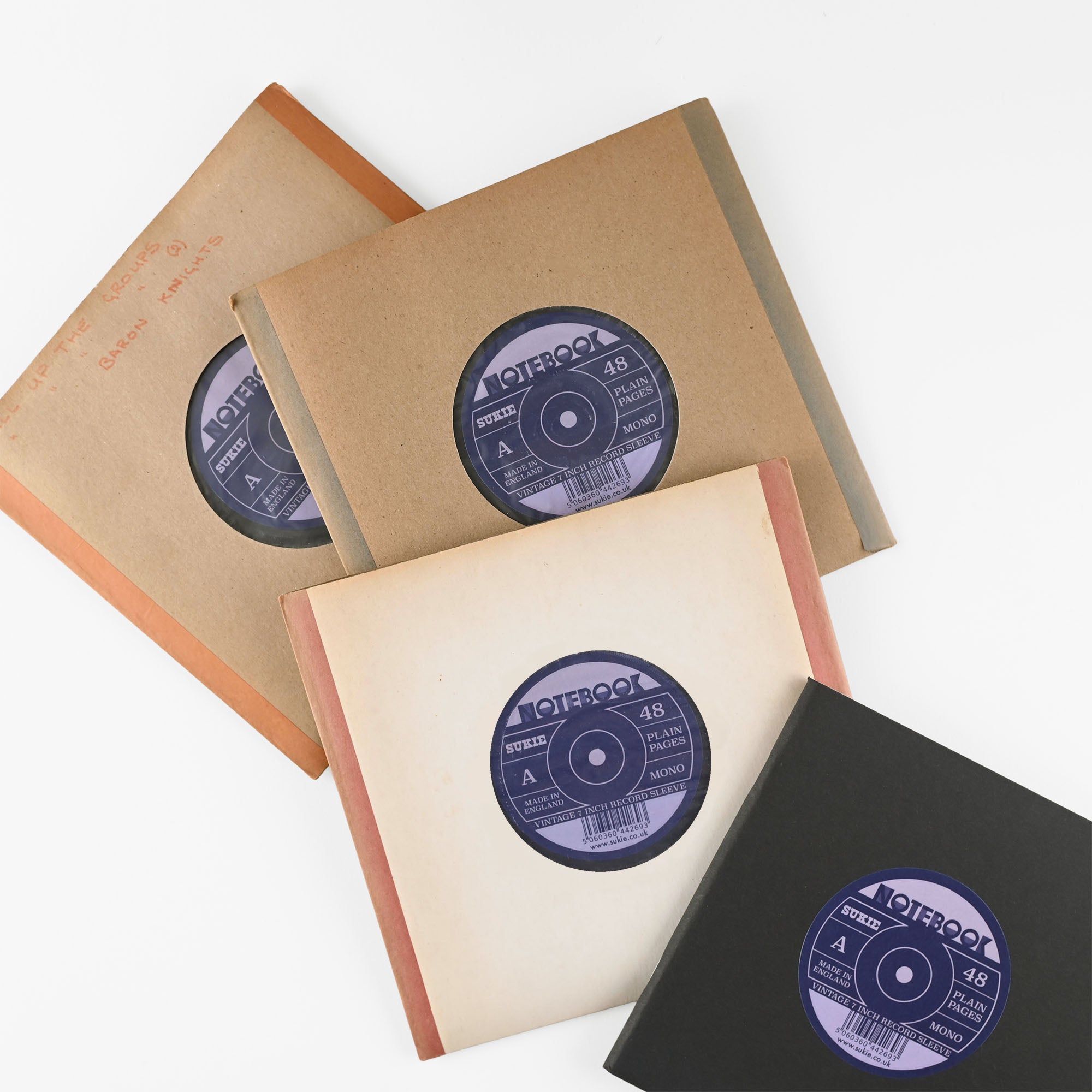 Vintage Record Sleeve Notebook