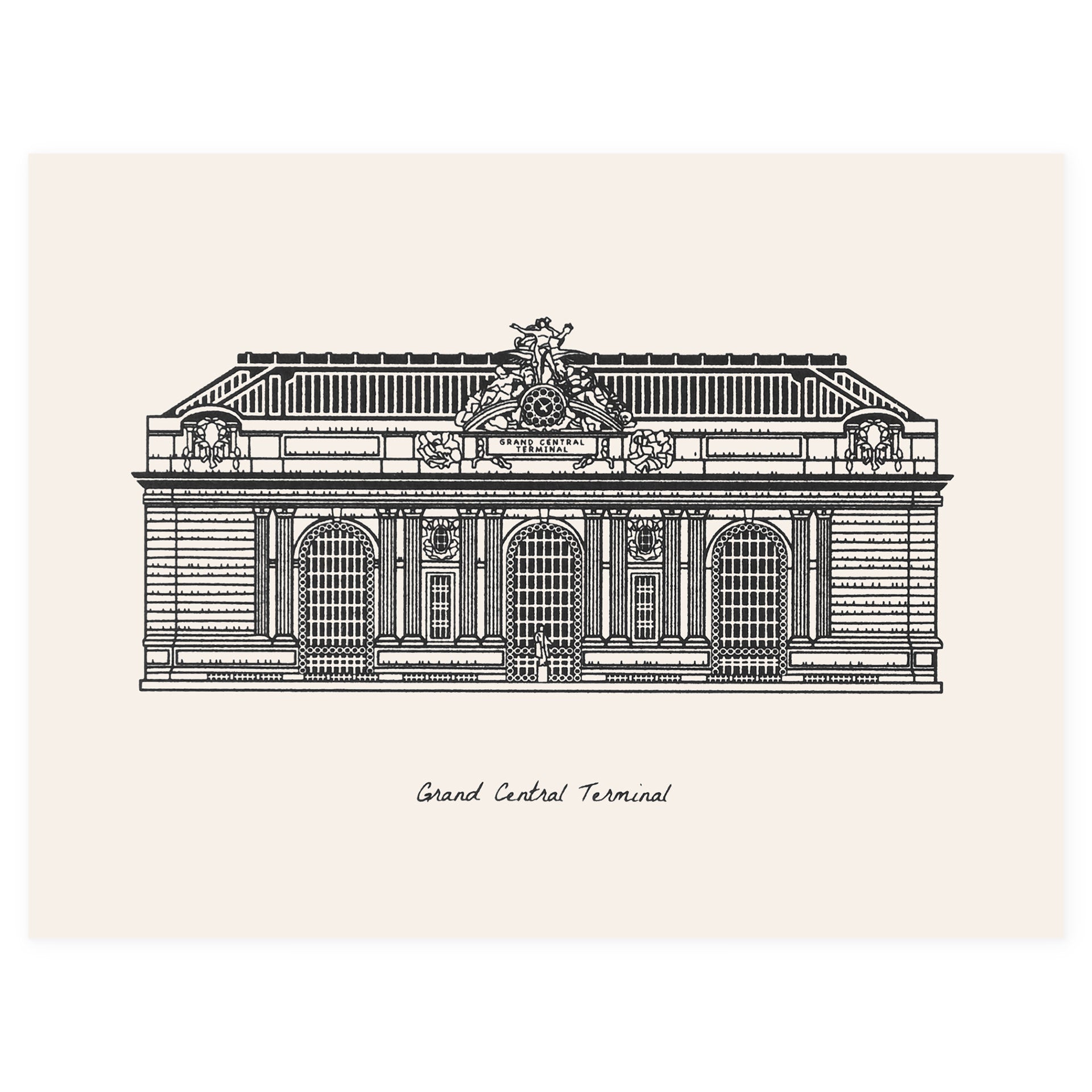 Sutta Grand Central Terminal Greeting Card 