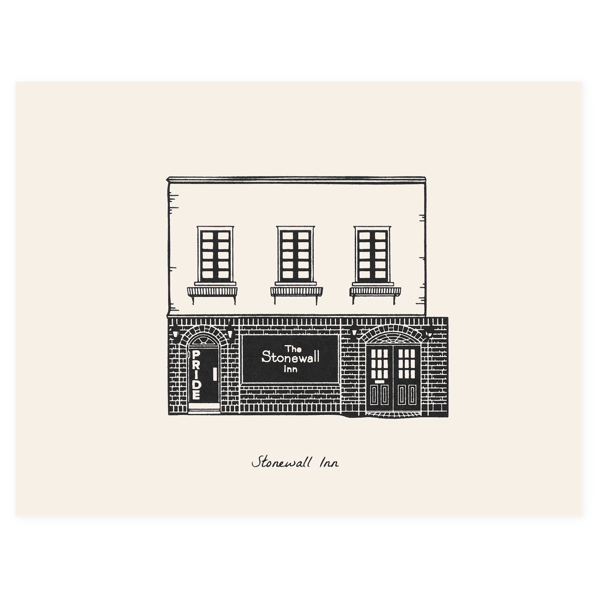 Sutta Stonewall Inn Greeting Card 