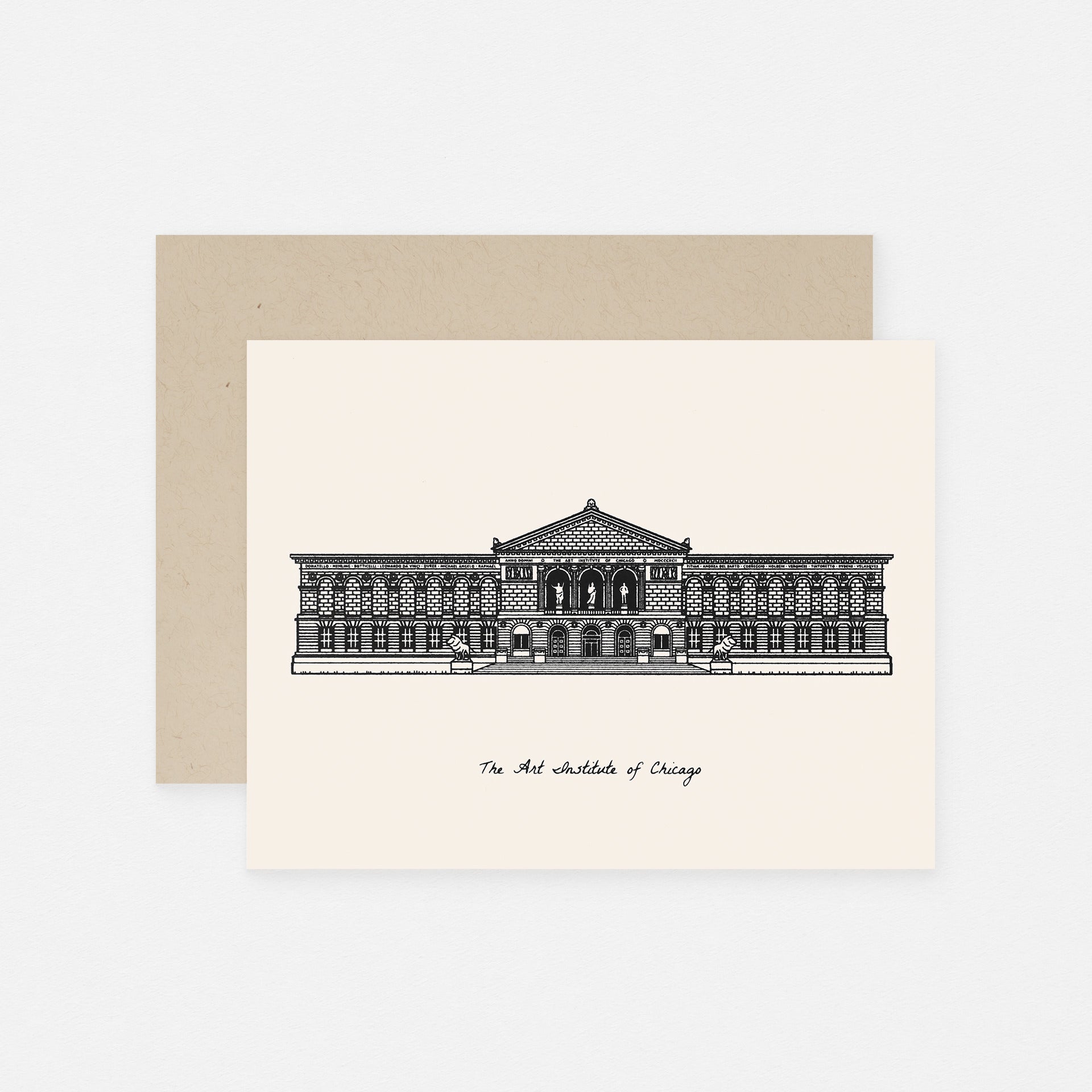 Sutta The Art Institute Of Chicago Greeting Card 