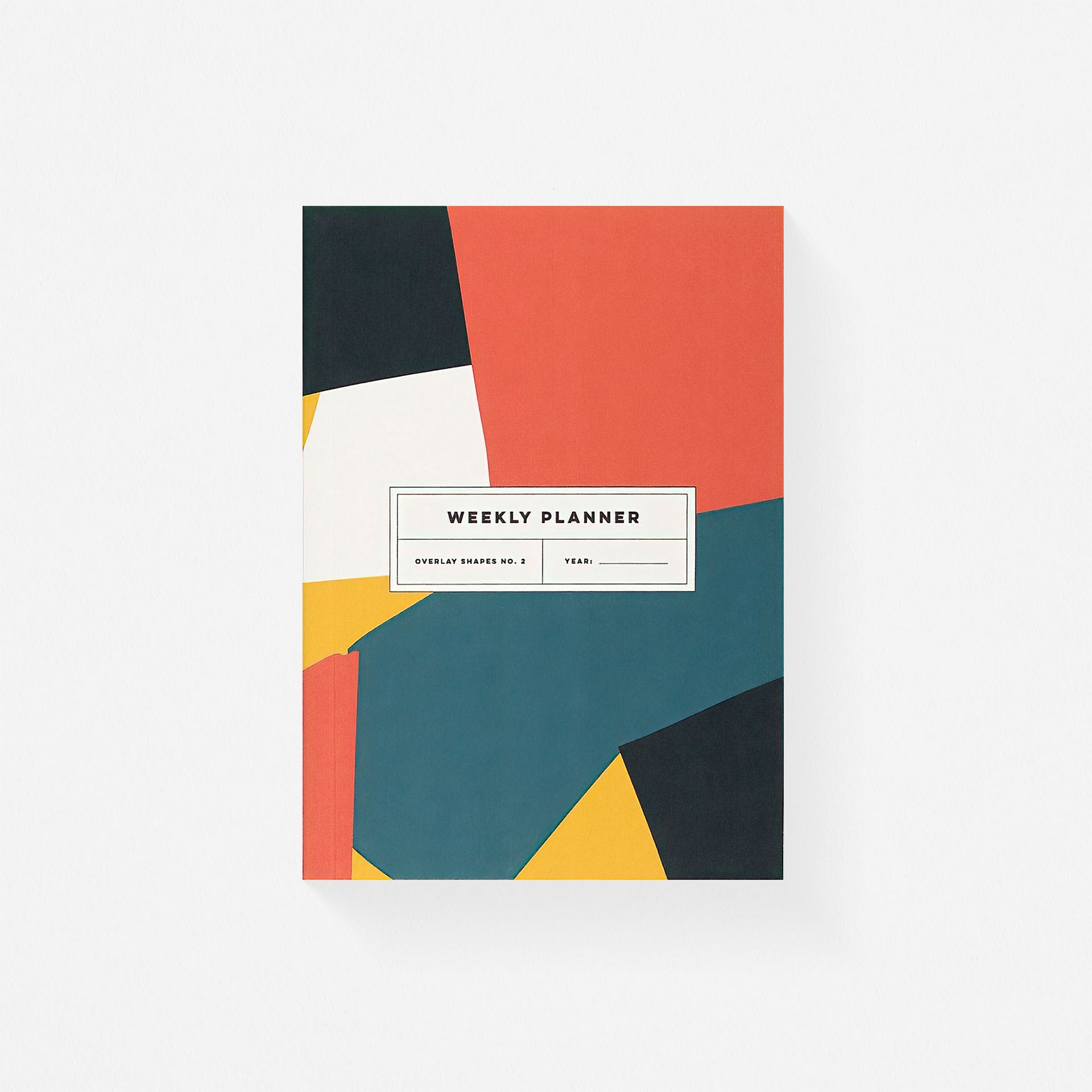 The Completist Overlay Shapes Lay Flat Pocket Planner Undated 