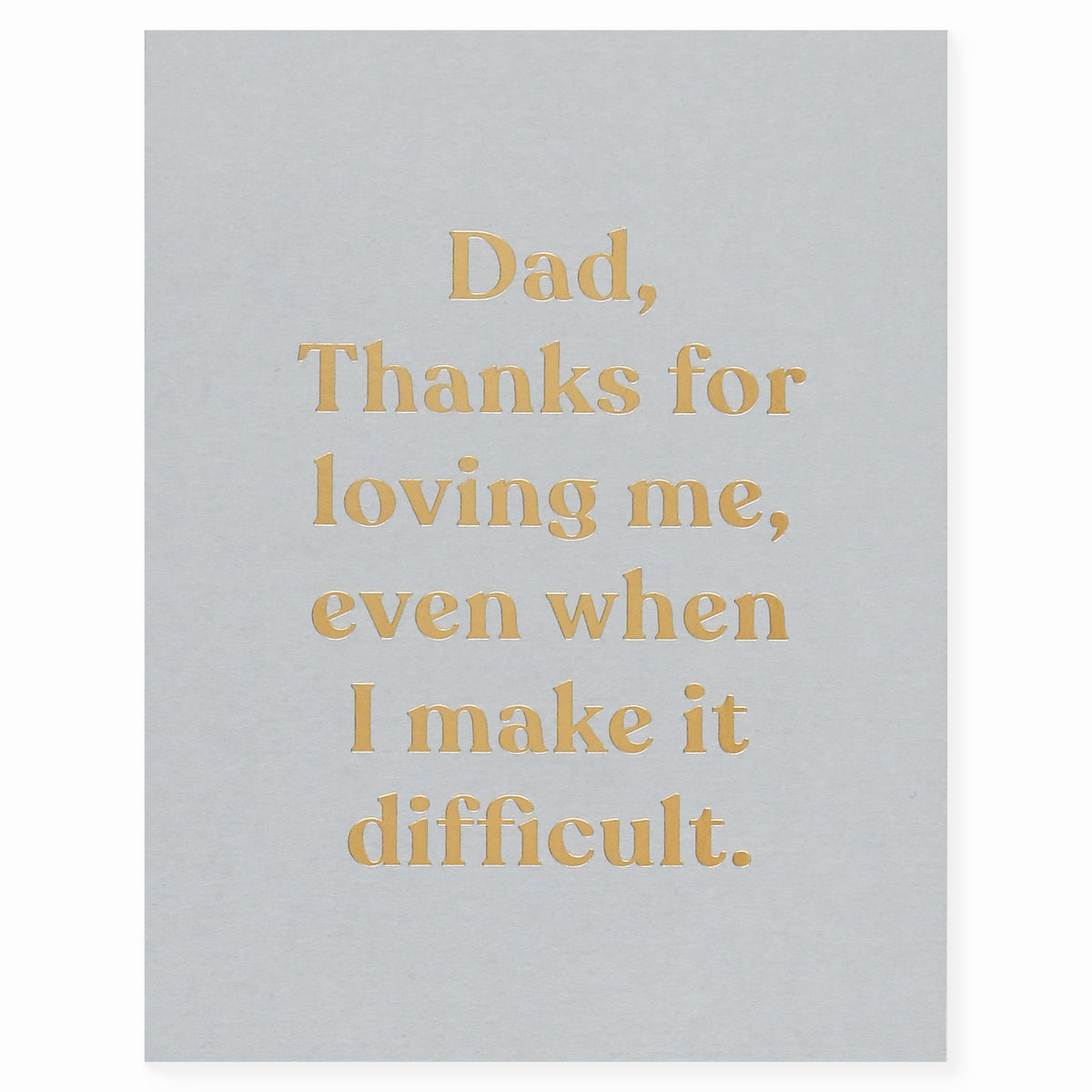 The Social Type Loving Dad Father's Day Card 